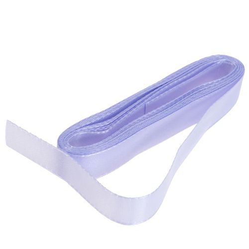Floristik24 Ruban déco ruban cadeau ruban violet lisière 15mm 3m