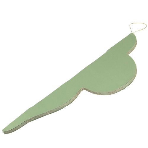 Article Décorations de Noël en papier ornement menthe H40cm 2 pcs