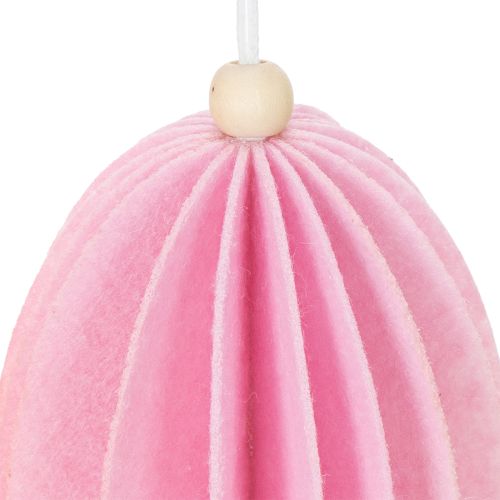 Article Décorations de Pâques suspendues en forme d'œufs, pour une décoration festive dans le salon et le jardin, 8 cm, lot de 8.