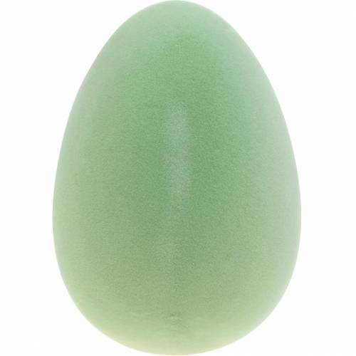 Oeuf de Pâques vert pastel H25cm Décoration de Pâques décoration floqué oeuf