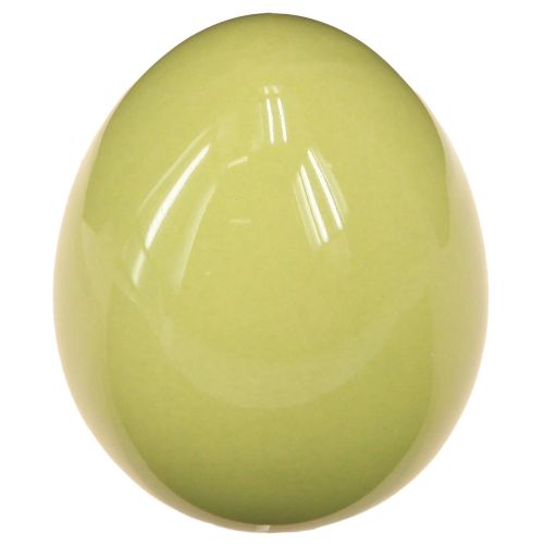 Article Oeufs de Pâques oeufs en céramique décoration pastel brillant 5×6cm 8 pcs
