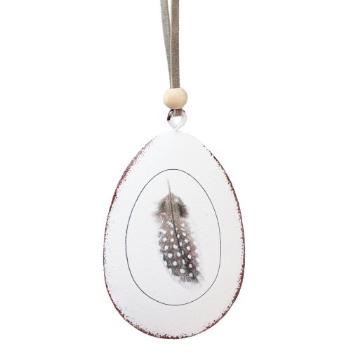 Article Oeufs de Pâques à suspendre Oeufs décoratifs à suspendre décoration métal 5×7cm 8 pcs