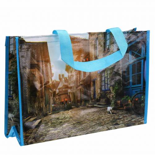 Floristik24 Sac shopping avec anses Bretagne plastique shopper 45×14×30cm