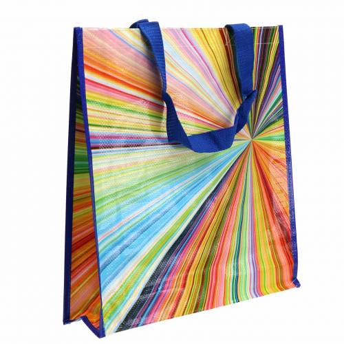 Sac shopping avec anses Mikado plastique 37×10×40cm