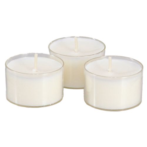 Article Bougies chauffe-plat PURE Nature Lights en cire de colza Ø38mm 40 pièces