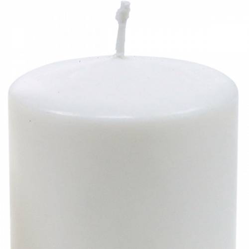Bougie pilier PURE 130/70 Bougie en cire naturelle décorée de bougie en cire de colza