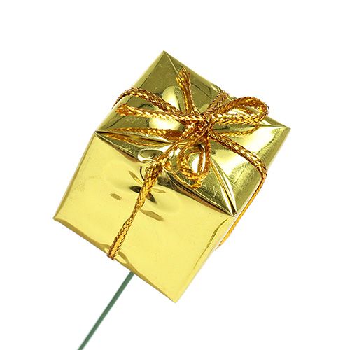 Floristik24 Colis 2.5cm sur fil doré 60pcs