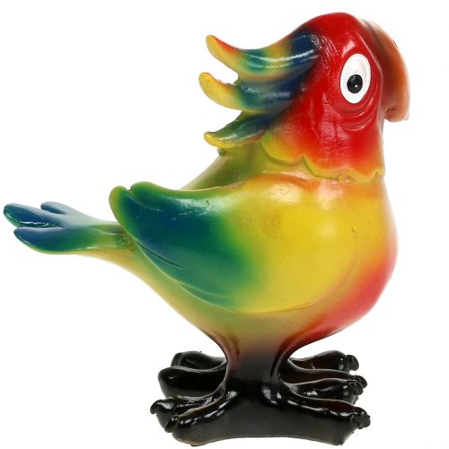 Figurine de perroquet 11,5 cm multicolore 1 p.