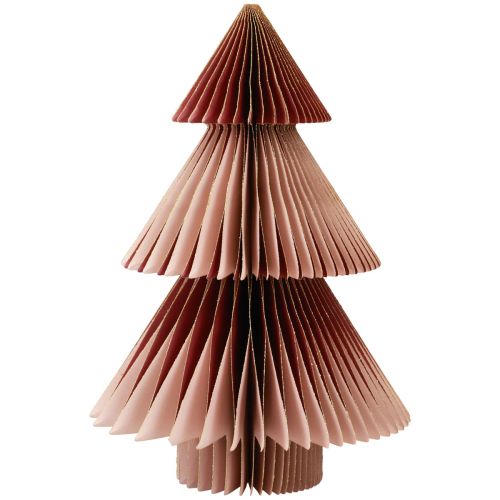 Floristik24 Sapin de Noël en papier Sapin de Noël en papier Bordeaux H30cm