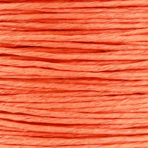 Article Cordon papier enroulé Ø2mm 100m Orange