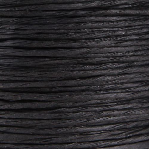 Article Cordon papier fil enroulé Ø2mm 100m noir