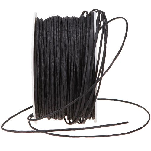 Article Cordon papier fil enroulé Ø2mm 100m noir