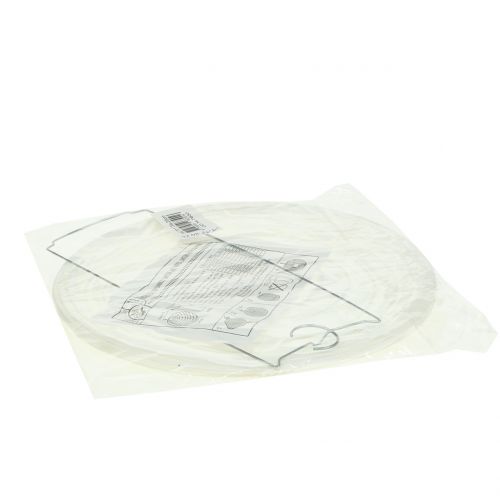 Floristik24 Lanterne en Papier Blanc Ø30cm