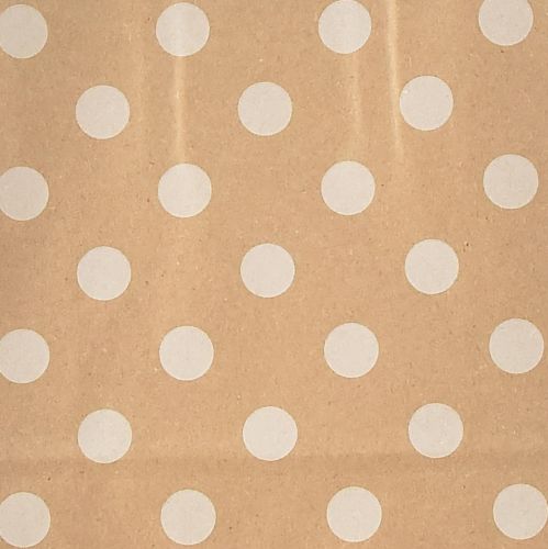 Article Sacs cadeaux sacs en papier à pois 18×22cm 50 pcs