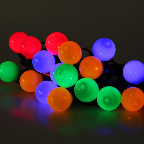 Article Guirlande lumineuse extérieure multicolore 20 LED 9,5 cm