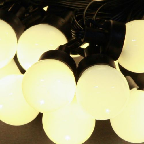 Article Guirlande lumineuse boule LED éclairage de fête blanc chaud L735cm