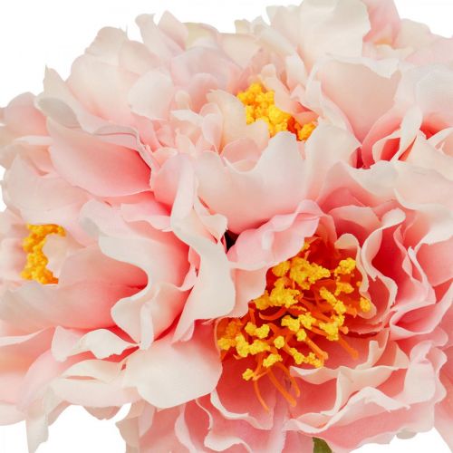 Article Paeonia pivoine fleur artificielle Pivoine rose Ø6cm 28cm 7pcs