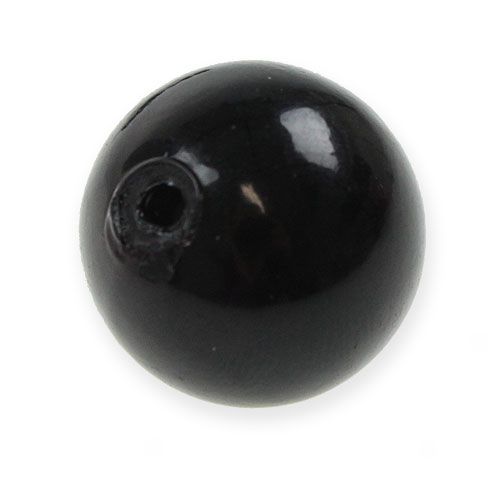 Article Perles décoratives Ø2cm noires 12 pcs