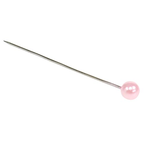 Article Aiguilles tête perle rose Ø4mm 4cm 150 pcs