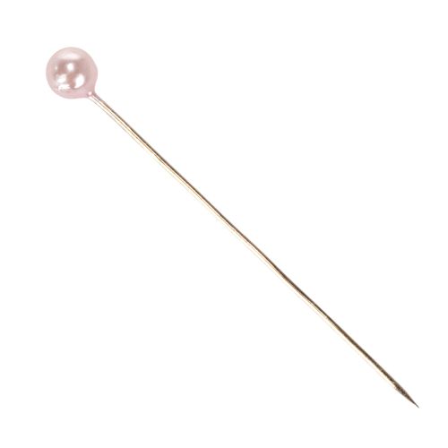 Épingles florales en métal avec tête perlée rose Ø4mm 4cm - Lot de 150 pièces | Floristik24.fr