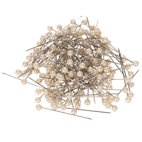 Épingles à tête perlée Ø4mm 40mm champagne, 150 pièces acheter | Floristik24.fr