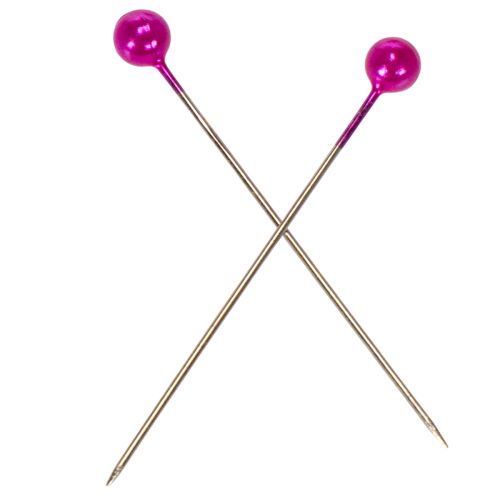 Aiguilles tête perlée roses Ø4mm 40mm 150 pièces pour la décoration florale | Floristik24.fr