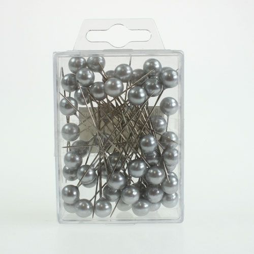Article Epingles à perler argent Ø10mm 60mm