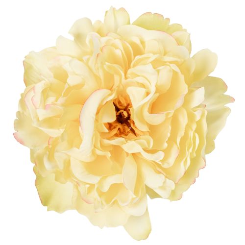 Article Pivoine artificielle à grande fleur pour une décoration intérieure florale intemporelle, 60 cm, lot de 3