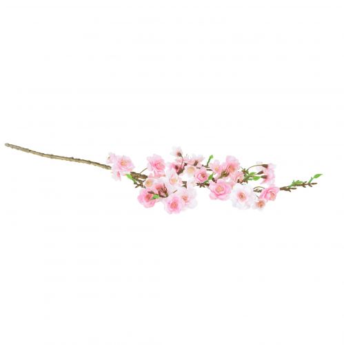 Article Branche de fleur de pêcher branche rose artificielle printemps 69cm