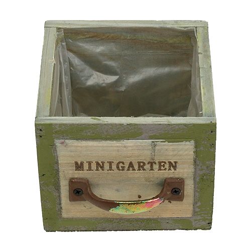 Floristik24 Tiroir à plantes en bois 11,5 cm x 11 cm