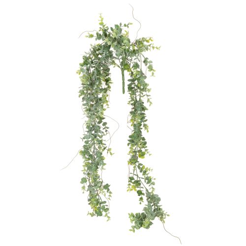 Guirlande d'eucalyptus artificiel suspendue, plante décorative intérieure et extérieure, 92 cm