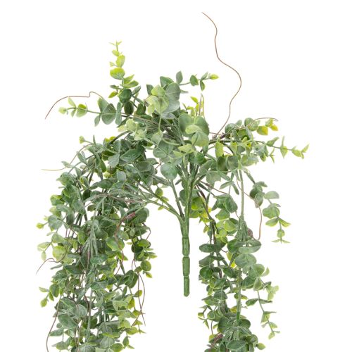 Article Guirlande d'eucalyptus artificiel suspendue, plante décorative intérieure et extérieure, 92 cm