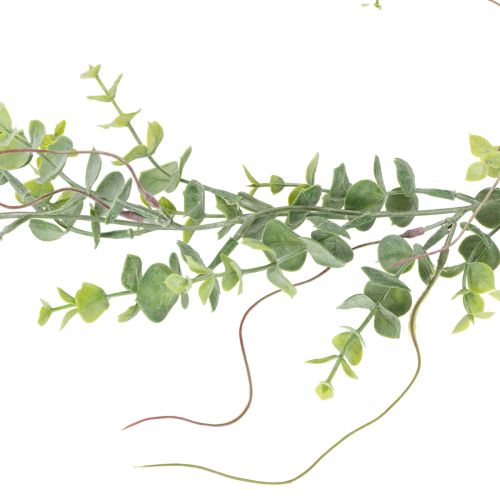 Article Guirlande d'eucalyptus artificiel suspendue, plante décorative intérieure et extérieure, 92 cm