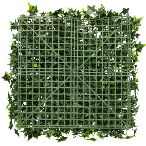 Tapis de Lierre Artificiel 60x60 cm Vert en Plastique pour Décoration Murale | Floristik24.fr