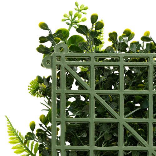 Kécor mural végétal artificiel en plastique 100 x 55 cm avec accents colorés pour intérieur | Floristik24.fr
