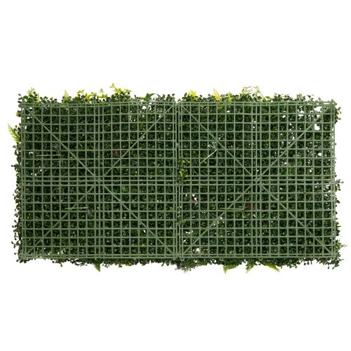 Kécor mural végétal artificiel en plastique 100 x 55 cm avec accents colorés pour intérieur | Floristik24.fr