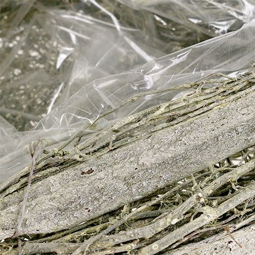 Floristik24 Cœur à garnir vert délavé  L. 25 cm l. 20 cm