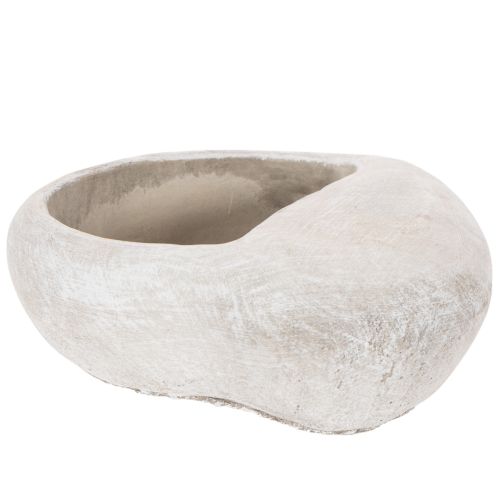 Pot de fleurs en forme de cœur, en pierre reconstituée, pot décoratif, 17 cm | Floristik24.fr