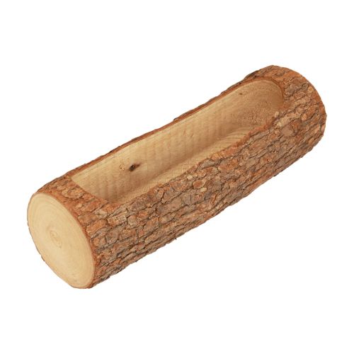 Floristik24 Jardinière décorative en bois rustique naturel 30cm×10,5cm×8cm