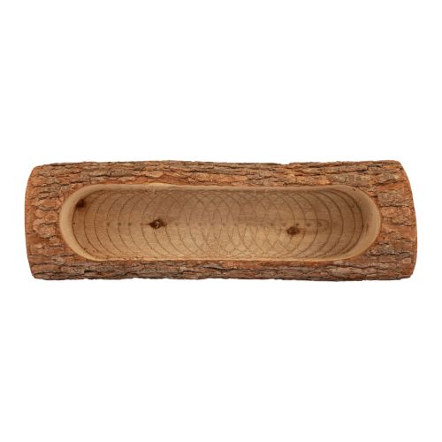 Floristik24 Jardinière décorative en bois rustique naturel 30cm×10,5cm×8cm