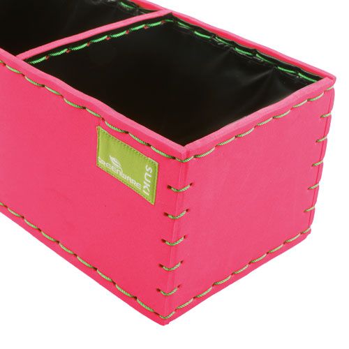 Floristik24 Boîte à plantes rose 40cm x 14cm x 11cm, 1pc