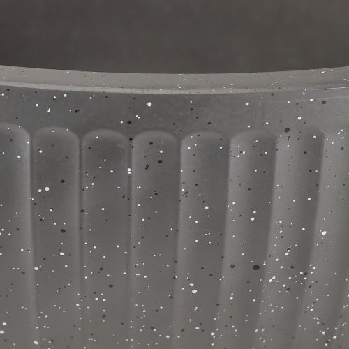 Article Pot de fleurs bol plastique anthracite Ø40cm H18,5cm