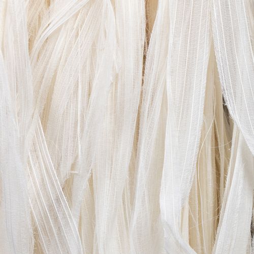 Article Ruban squelette en fibres naturelles végétales, ruban décoratif naturel 180 g