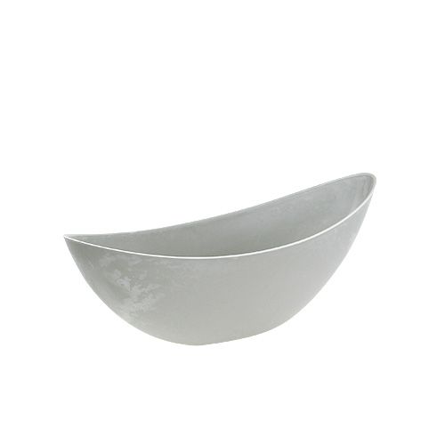 Article Jardinière 39 cm x 12,5 cm H 13 cm gris clair, 1 pièce