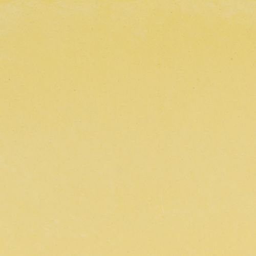 Article Bol à plantes ovale décoratif en plastique jaune 27×11×10cm 3pcs