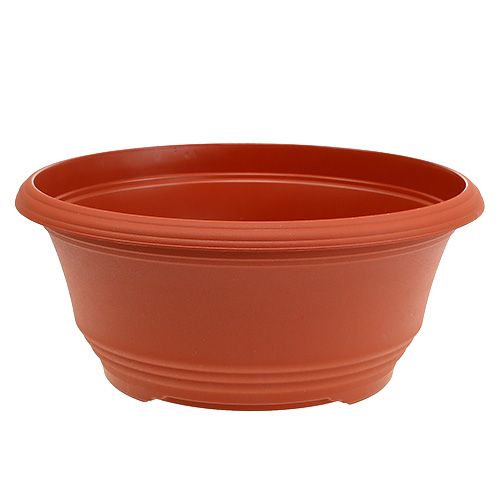 Article Bol à planter en plastique Ø27cm terre cuite 1 pièce