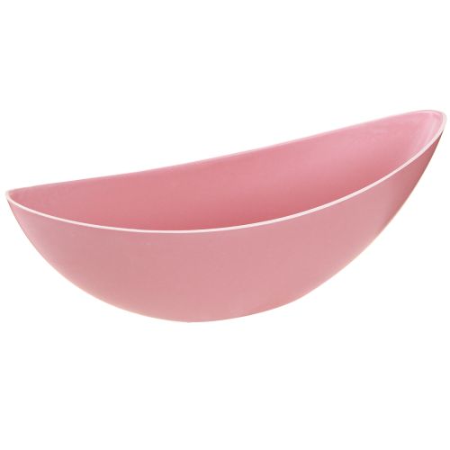 Article Bol à fleurs en plastique pour bateau à plantes rose 28×9×9cm 3pcs