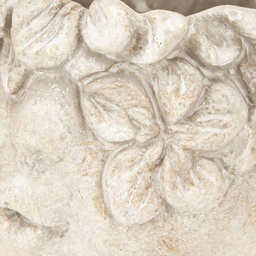Article Pot de fleurs buste bouche de baiser avec crème pour le visage H10cm 3pcs