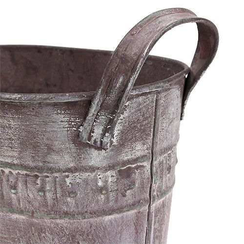 Floristik24 Cache-pot ovale 20cm x 12cm H14cm violet