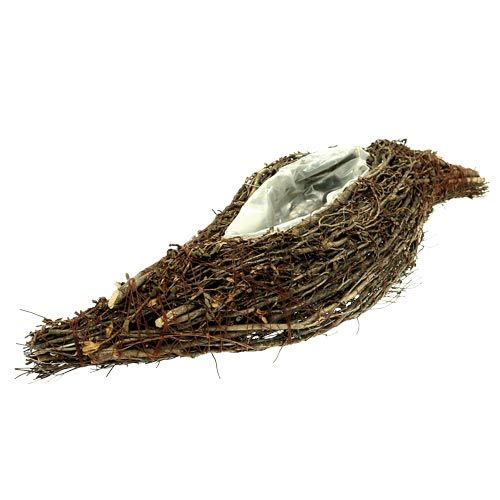 Floristik24 Support floral ondulé en bois 45 x 16 cm
